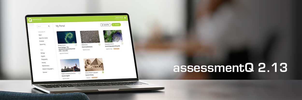 What's new in assessmentQ 2.13?