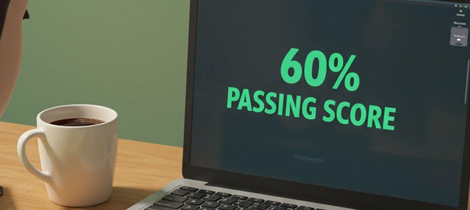Exam passing scores: how to set a fair cutoff mark